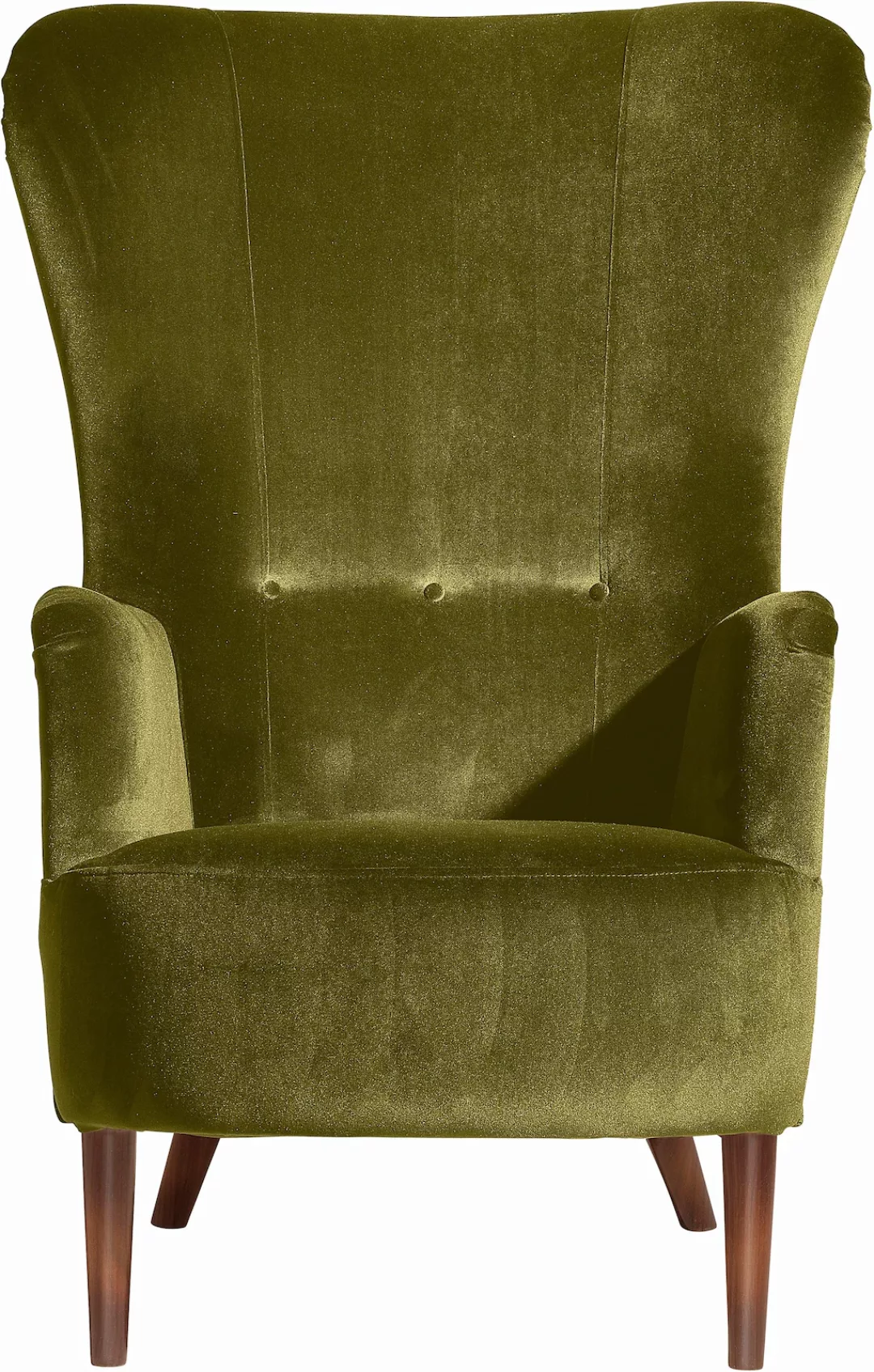 Max Winzer® Sessel, im Retrostil, mit Knopfheftung, Hochlehner günstig online kaufen