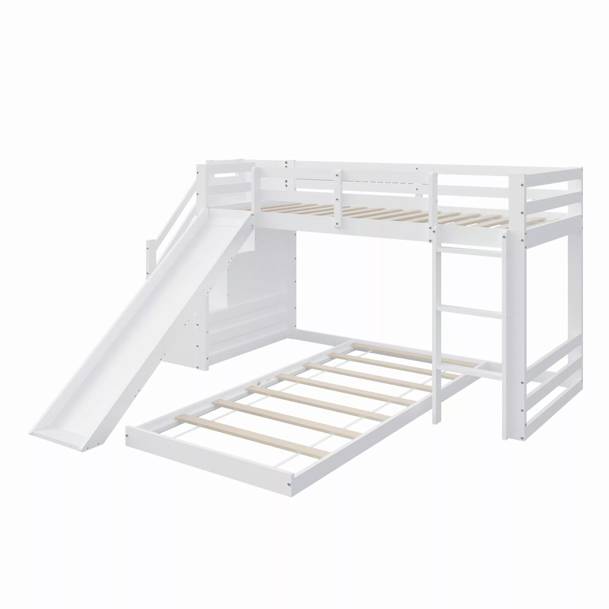 FUROKOY Kinderbett Kinderbett 90x200 cm, Bodenbett günstig online kaufen