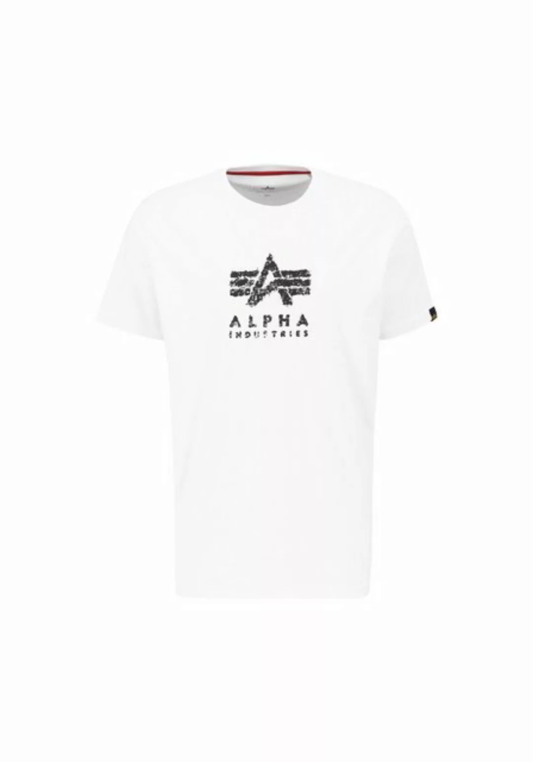 Alpha Industries T-Shirt Alpha Industries Men - T-Shirts Grunge Logo T-Shir günstig online kaufen