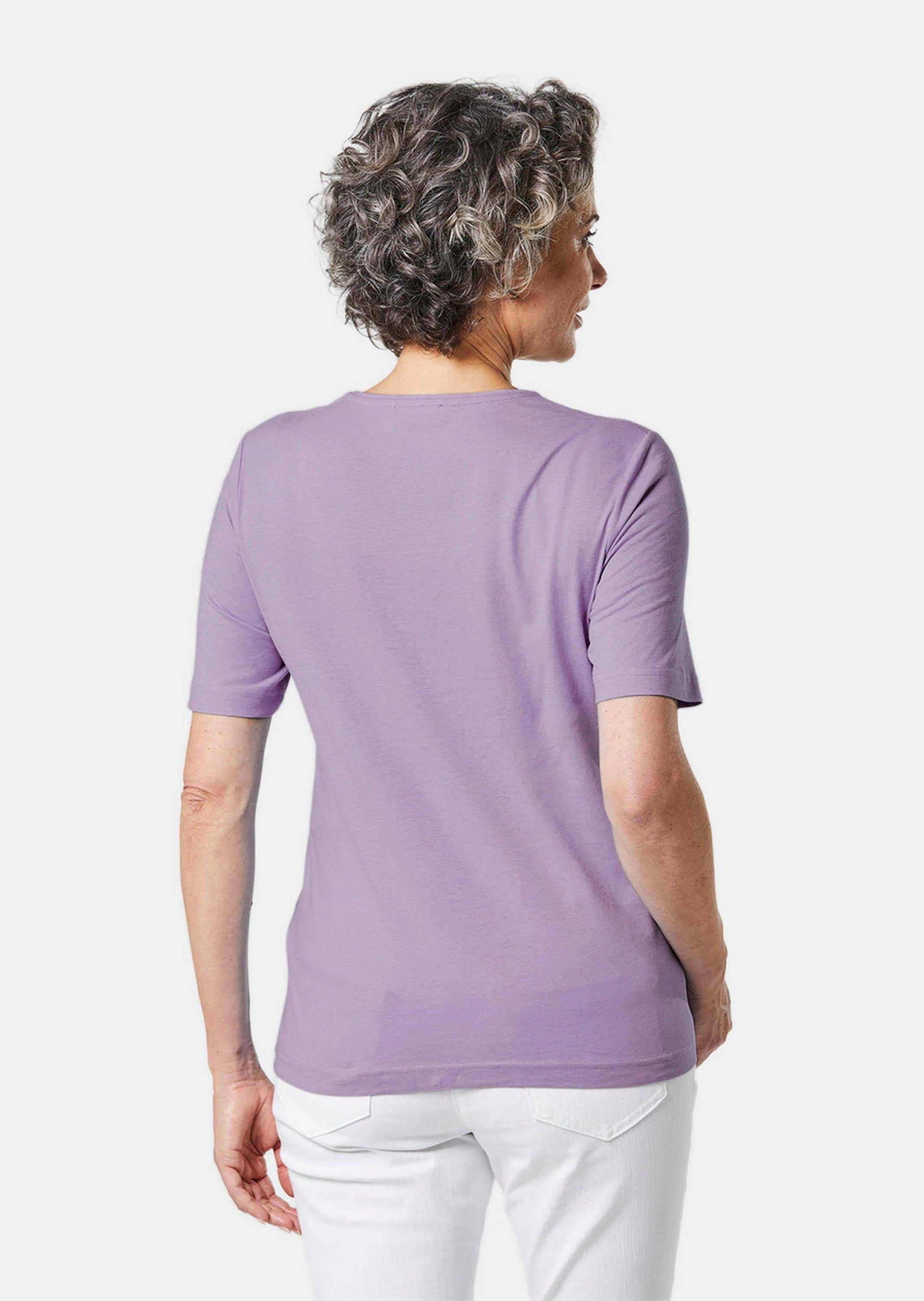 GOLDNER T-Shirt Kurzgröße: Basic T-Shirt aus günstig online kaufen