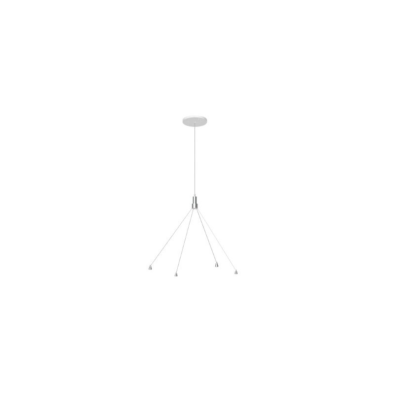 DOTLUX Pendelset Seil mit Deckenbaldachin 1,5m  fuer dm600 LED-Leuchte GALA günstig online kaufen