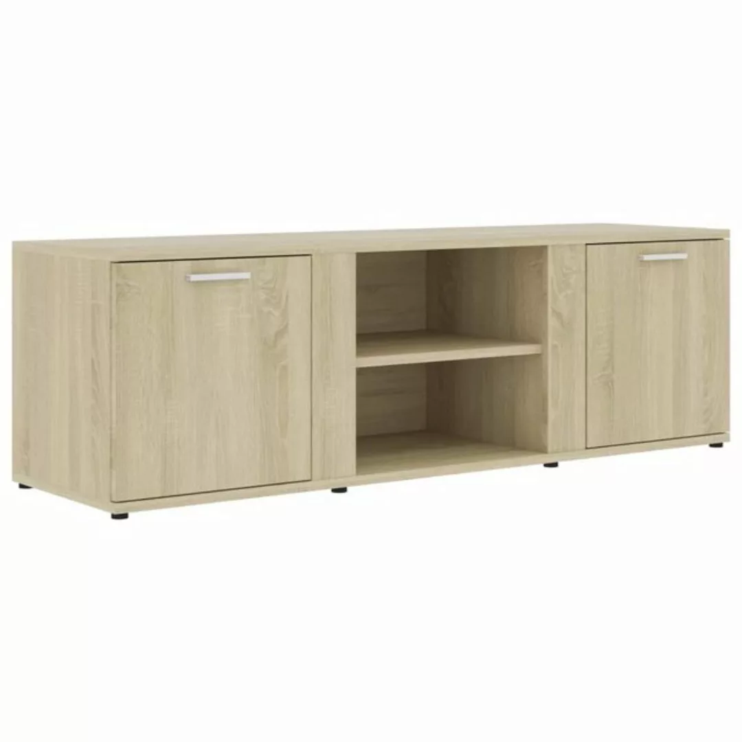 vidaXL TV-Schrank TV-Schrank Sonoma Eiche 120 x 34 x 37 cm Spanplatte Lowbo günstig online kaufen