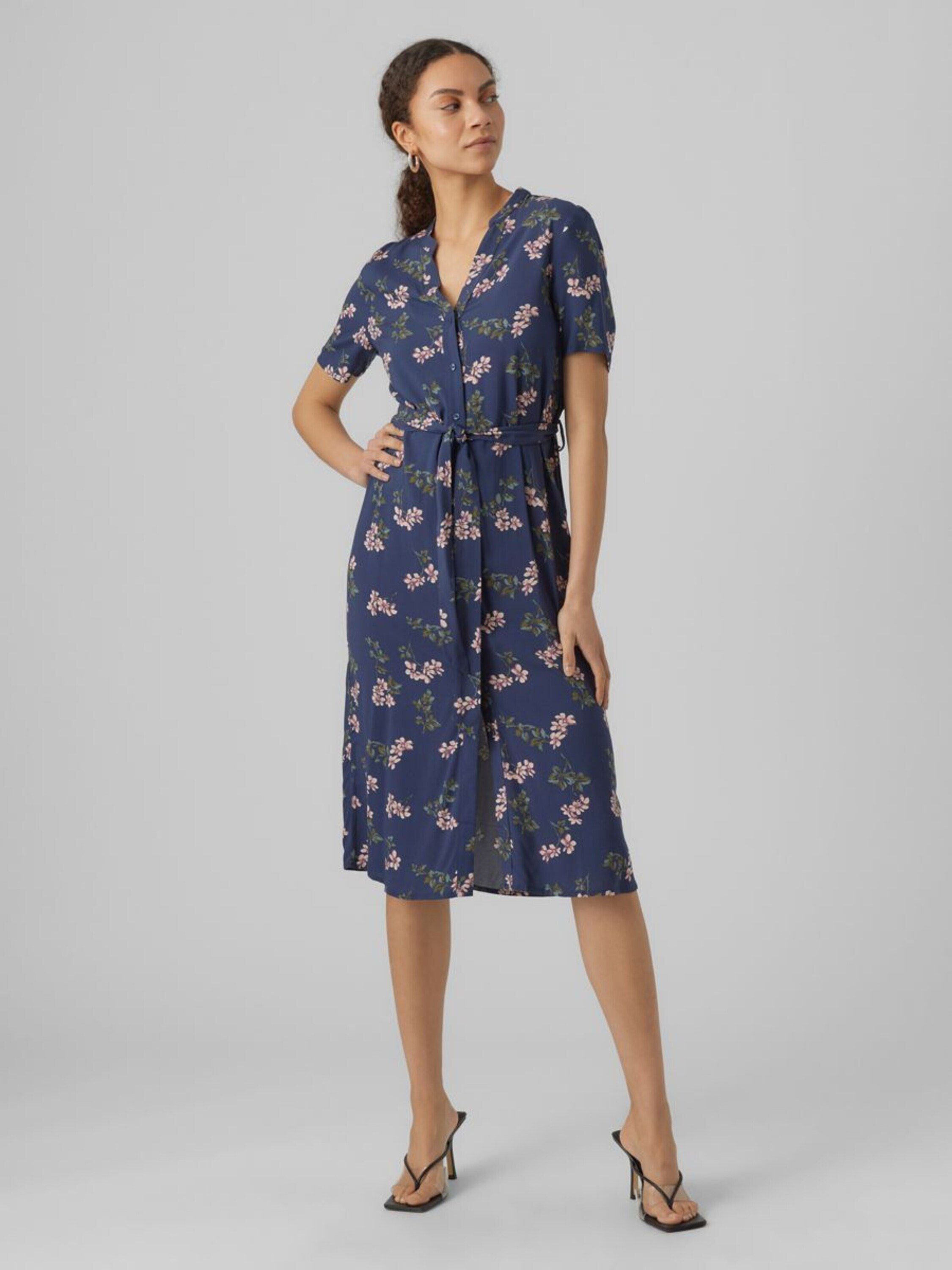 Vero Moda Sommerkleid Vica (1-tlg) Plain/ohne günstig online kaufen