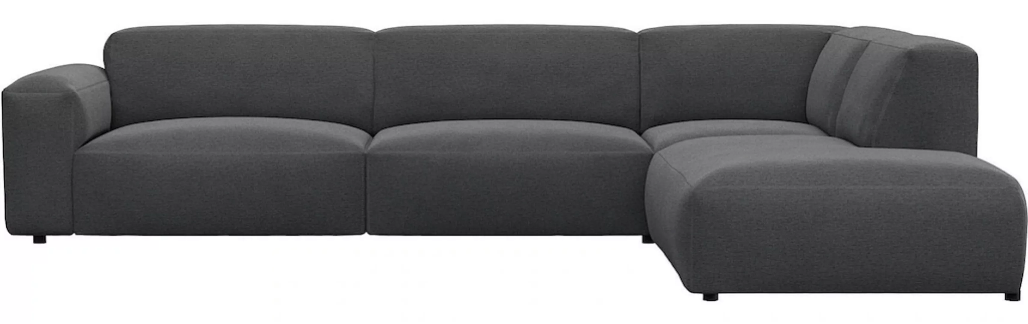 FLEXLUX Ecksofa "Lucera, super bequem durch hochwertigen Sitzaufbau mit Kal günstig online kaufen