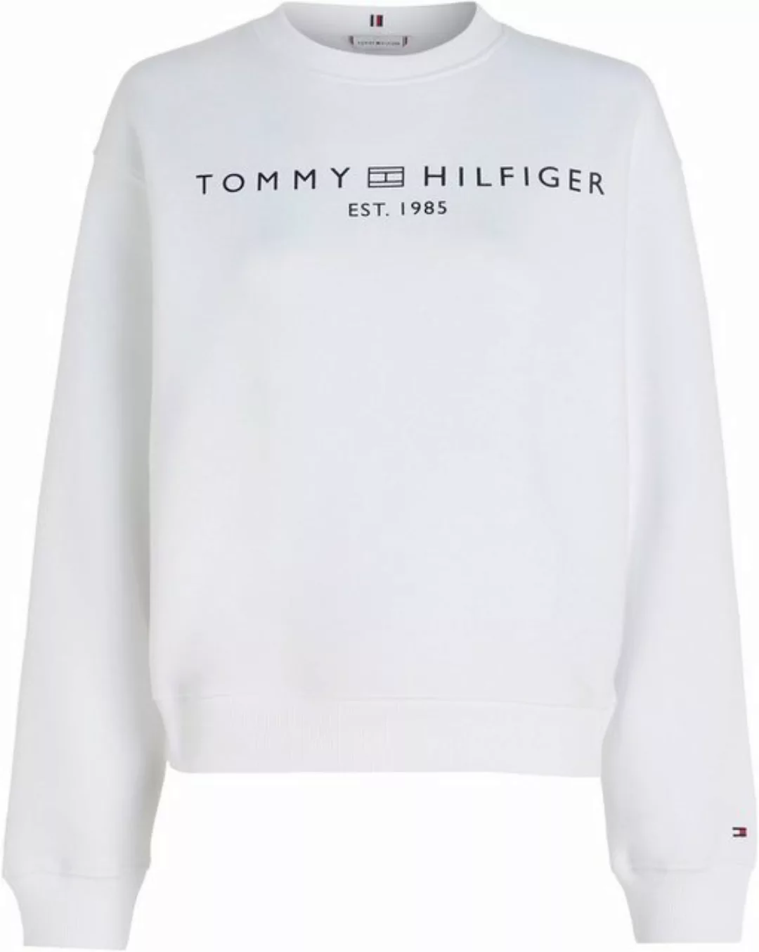 Tommy Hilfiger Curve Sweatshirt CRV MDRN REG CORP LOGO SWTSHRT mit Logostic günstig online kaufen