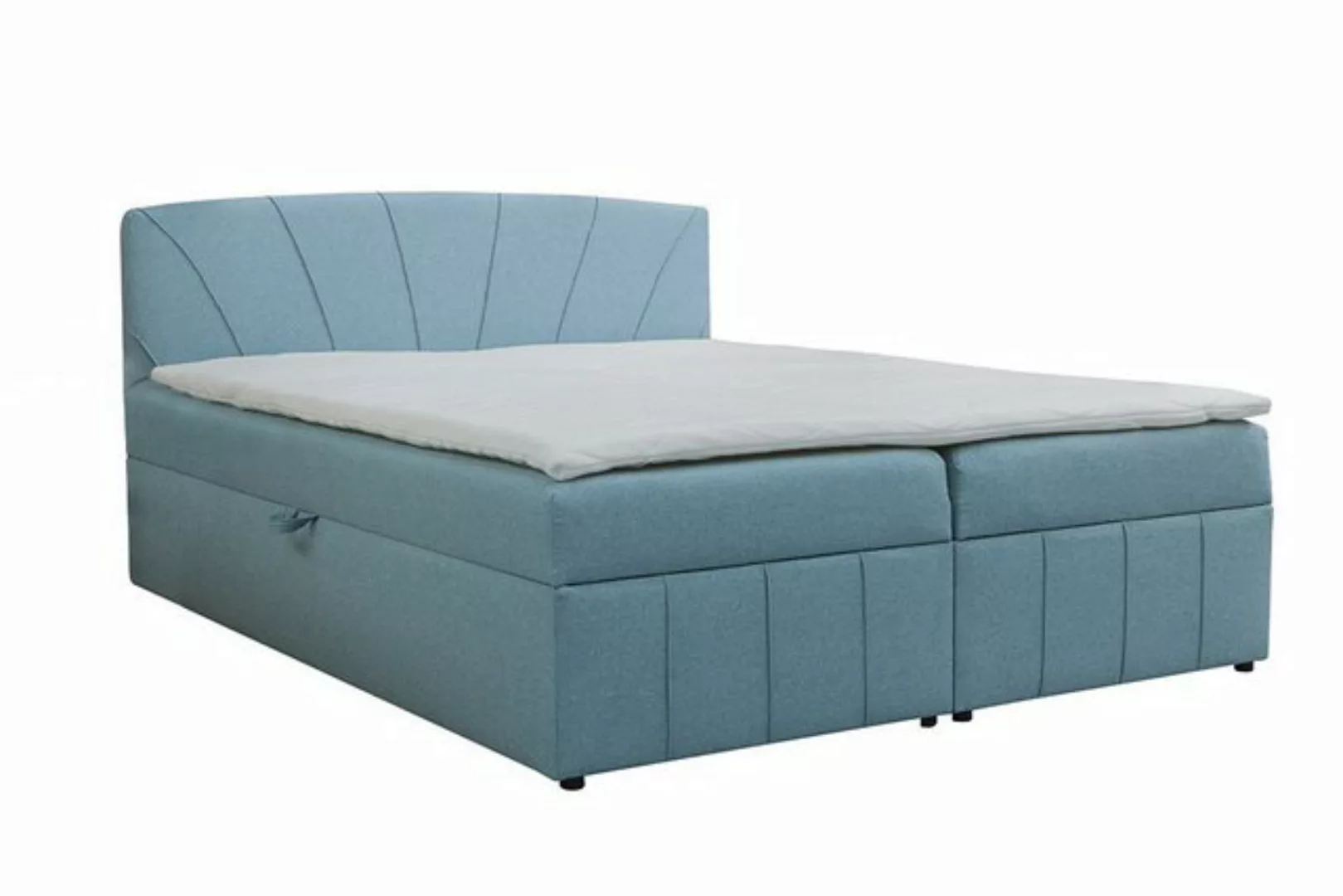 Beautysofa Polsterbett Schlafzimmer Bett Cairo 140 160 180x200 cm mit zwei günstig online kaufen