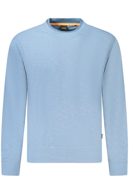 BOSS Sweatshirt Stylisches Herren-Sweatshirt in Blau mit Rundhals günstig online kaufen