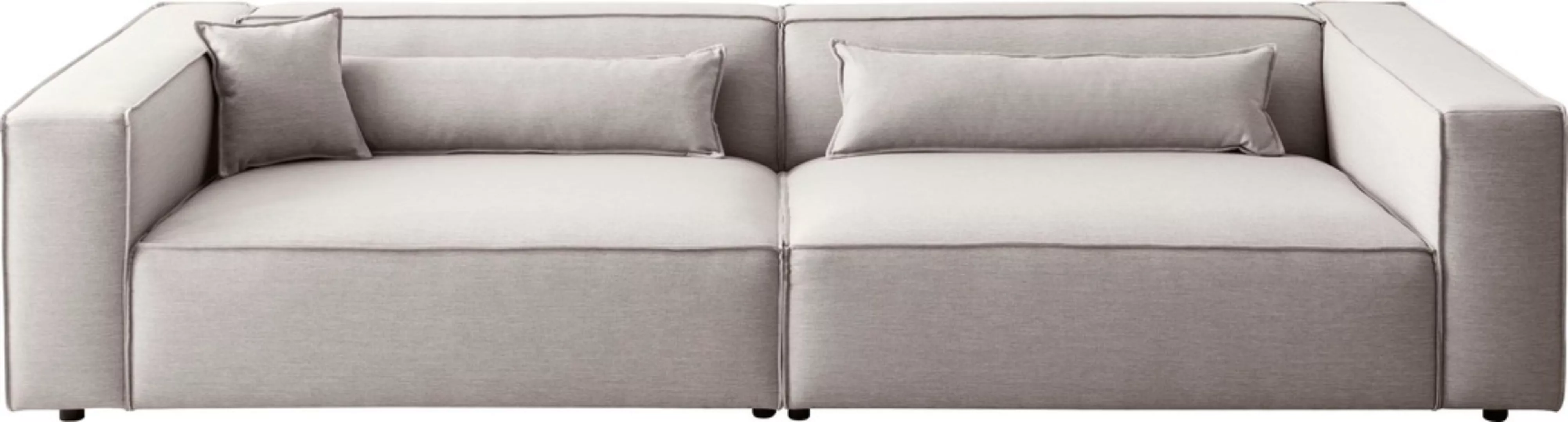 LeGer Home by Lena Gercke 3-Sitzer »PIARA, XXL Sofa mit Kedernaht, Big-Sofa günstig online kaufen