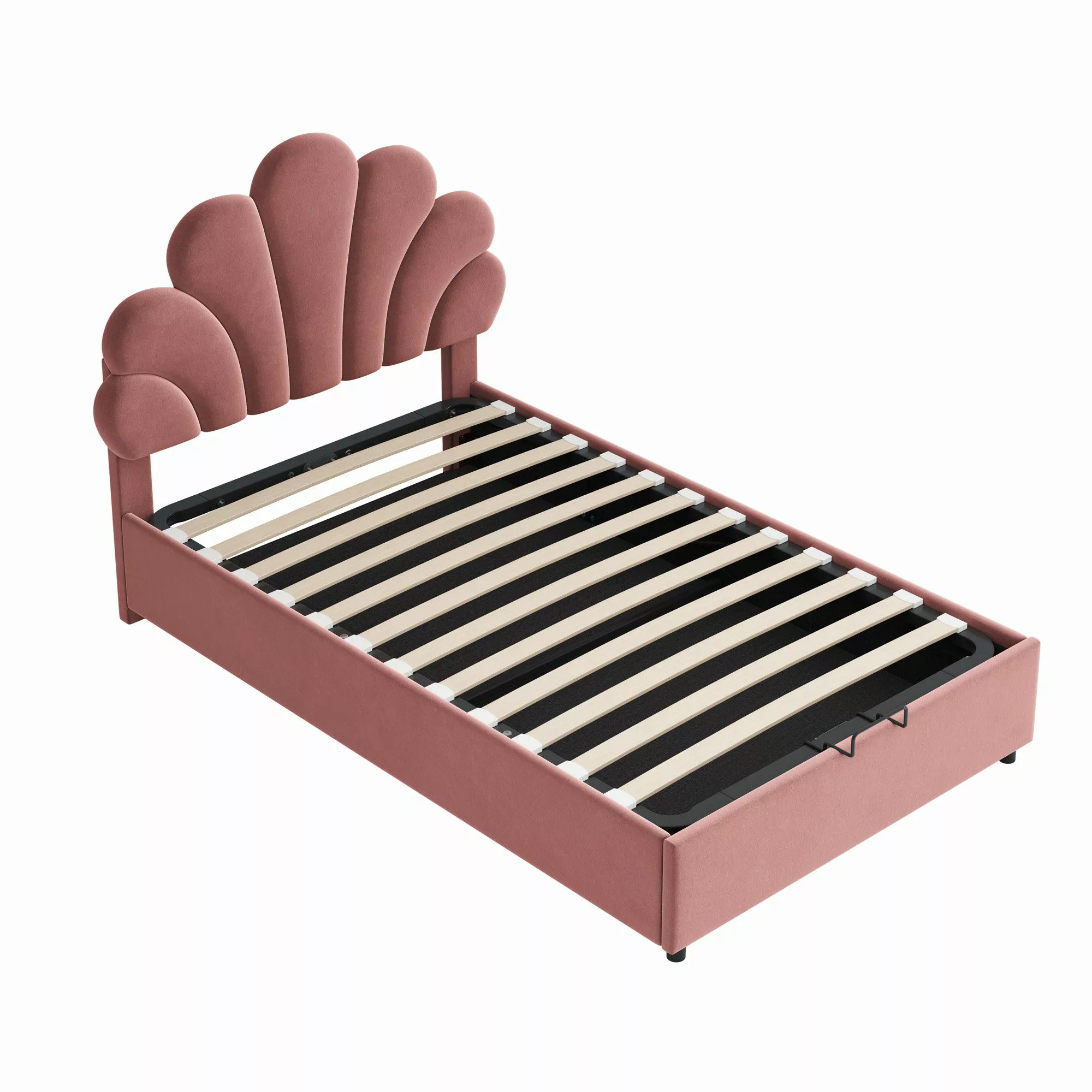 HAUSS SPOLE Polsterbett 90x200cm mit geblümtem günstig online kaufen