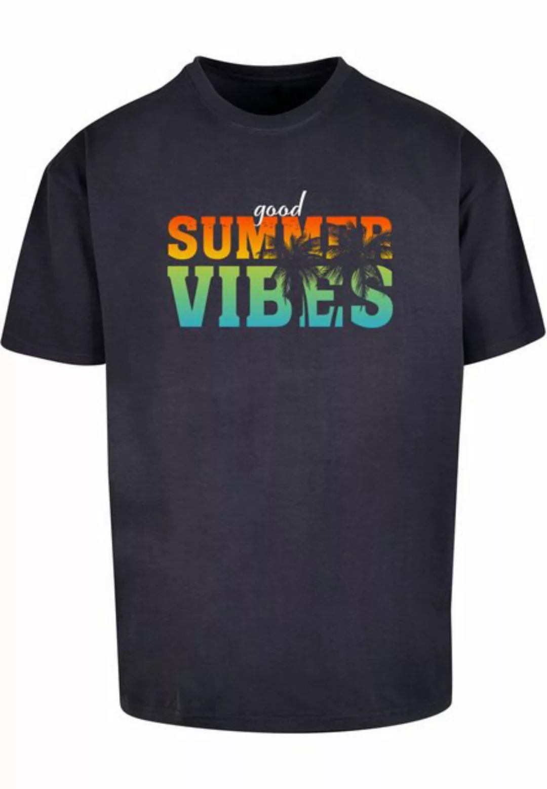 Merchcode T-Shirt Merchcode Herren Good Summer Vibes Heavy Oversize Tee (1- günstig online kaufen