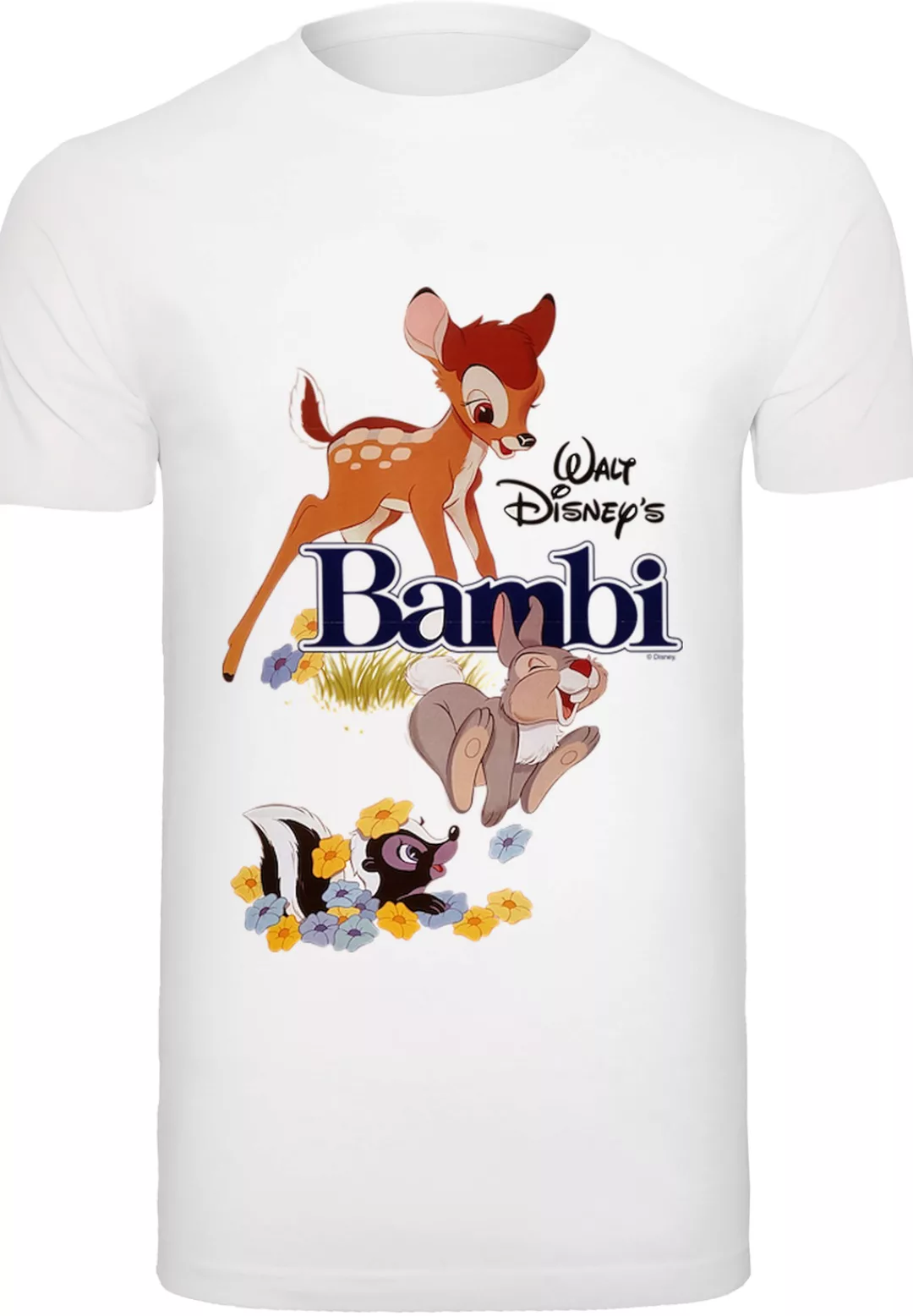F4NT4STIC T-Shirt "Disney Bambi Poster", Herren,Premium Merch,Regular-Fit,B günstig online kaufen