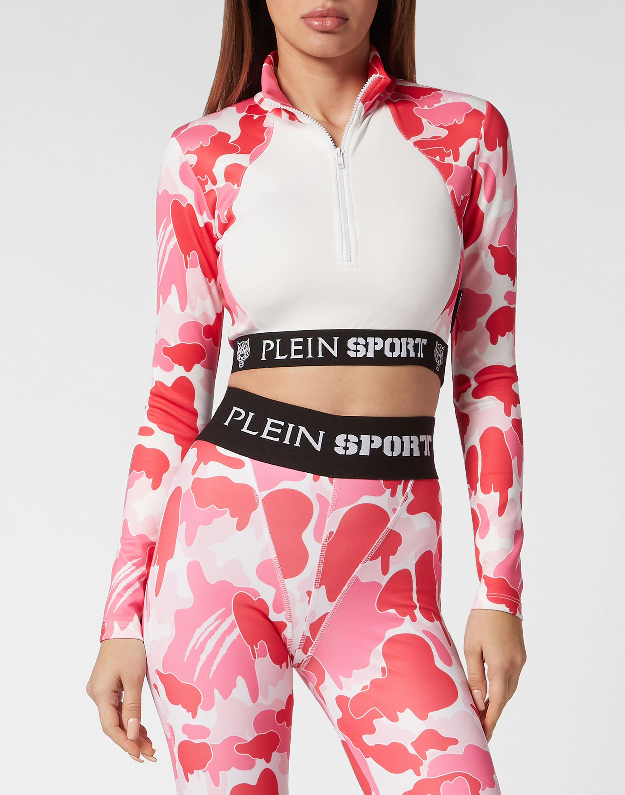 PLEIN SPORT Lauftop "Sport Top Camouflage" günstig online kaufen