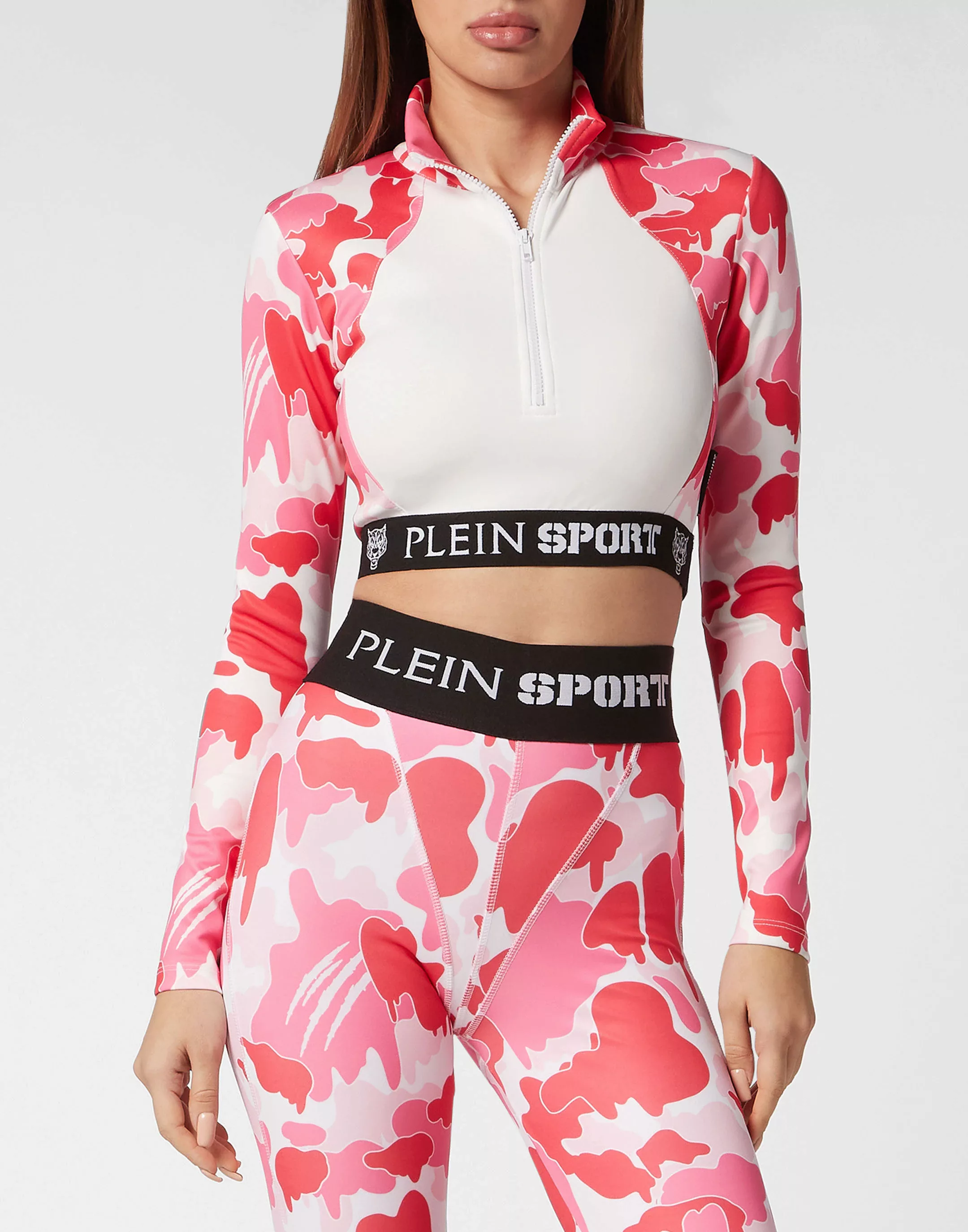 PLEIN SPORT Lauftop "Sport Top Camouflage" günstig online kaufen