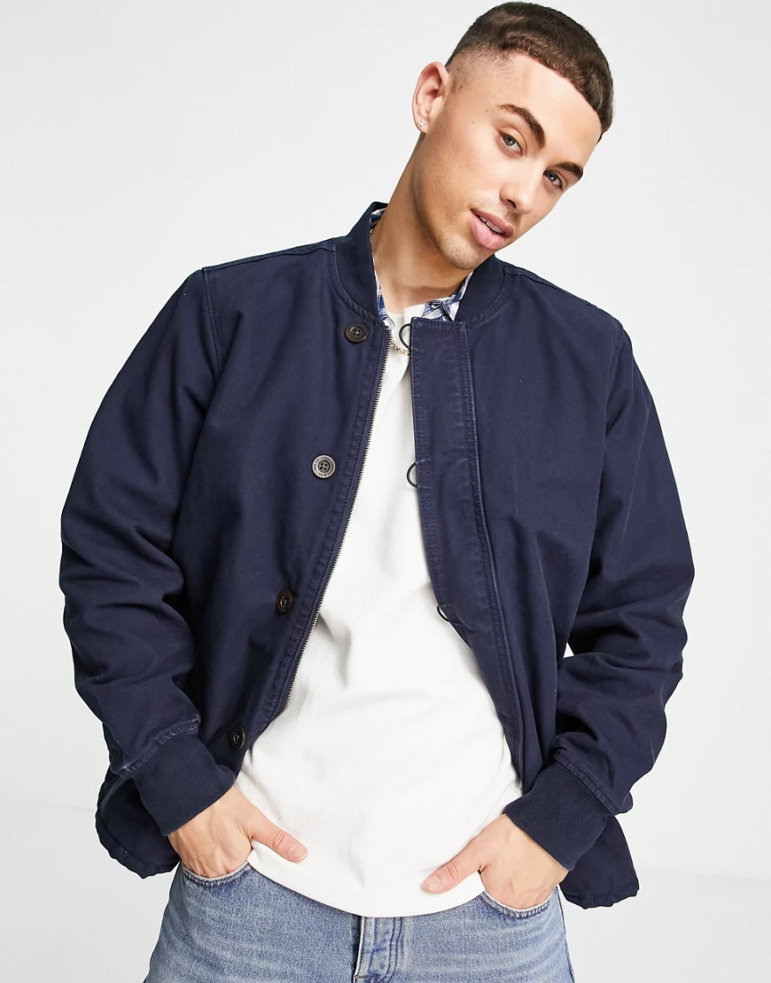 Levi's – Bomberjacke in Marine-Marineblau günstig online kaufen