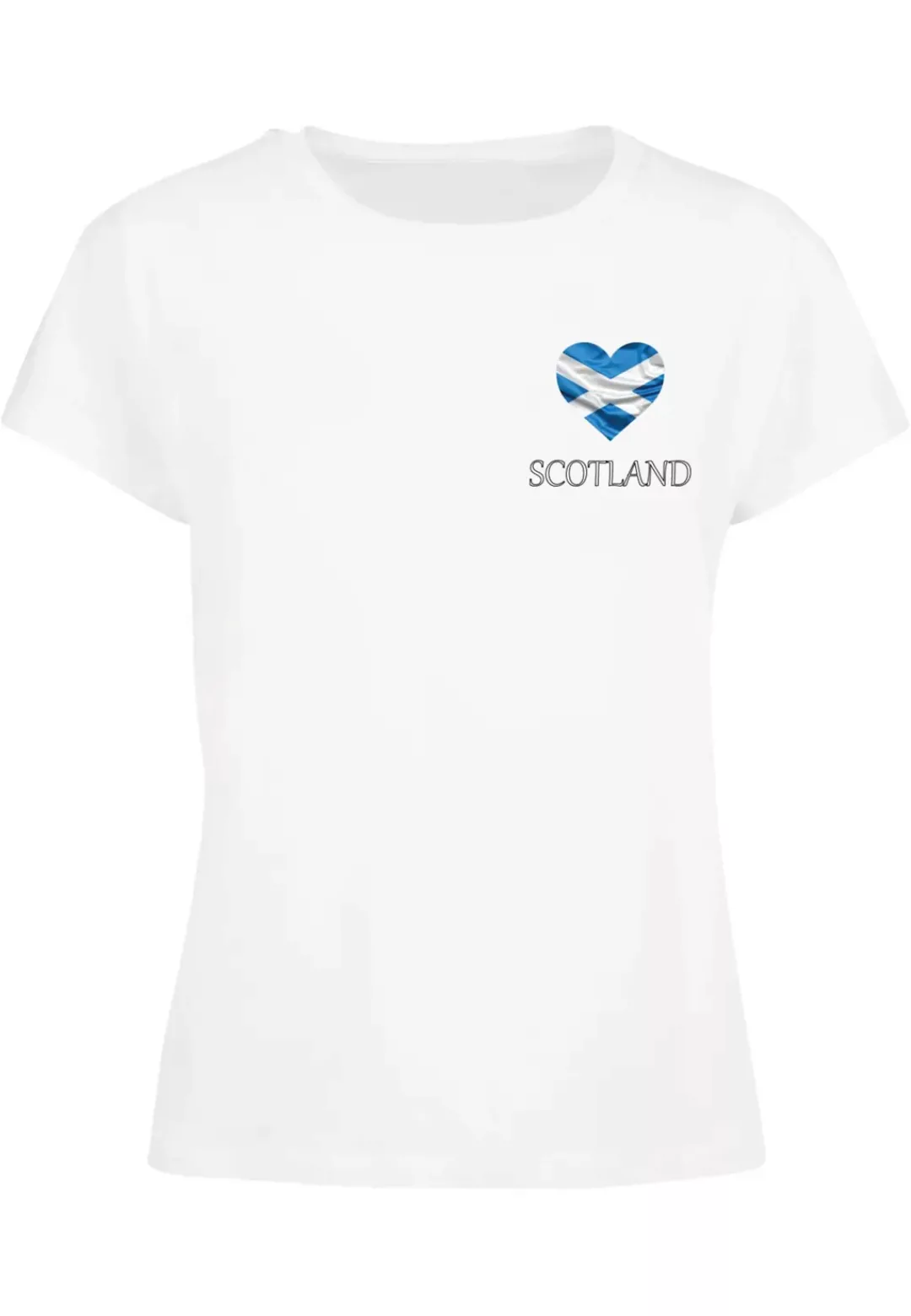 Merchcode T-Shirt "Merchcode Ladies Merchcode Football - Scotland T-shirt" günstig online kaufen