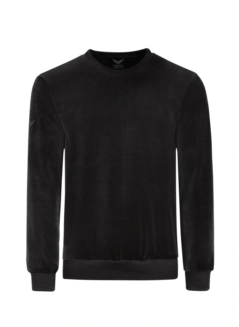 Trigema Sweatshirt "TRIGEMA Nicki-Shirt" günstig online kaufen