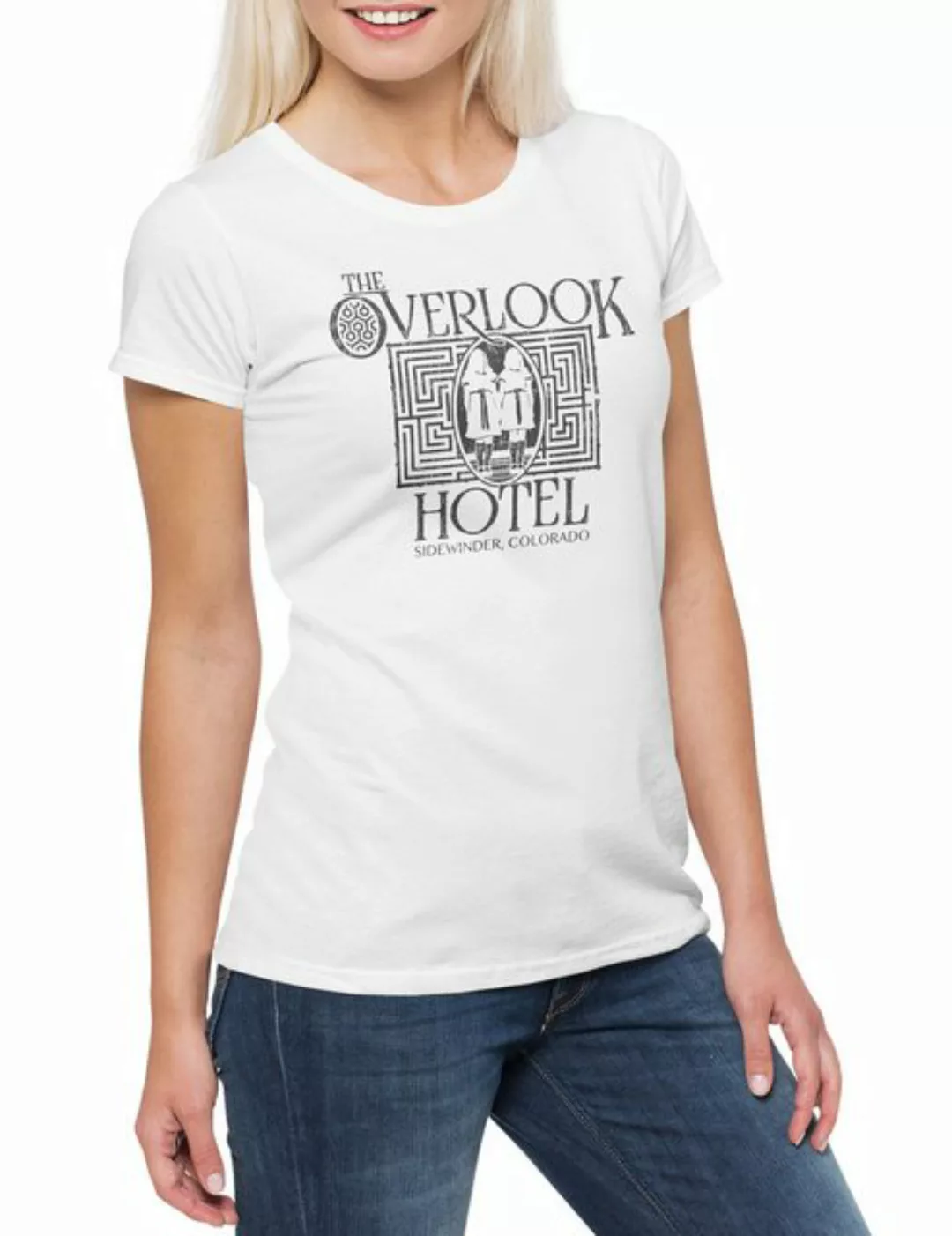 Urban Backwoods Print-Shirt The Overlook Hotel II Damen T-Shirt Jack King H günstig online kaufen