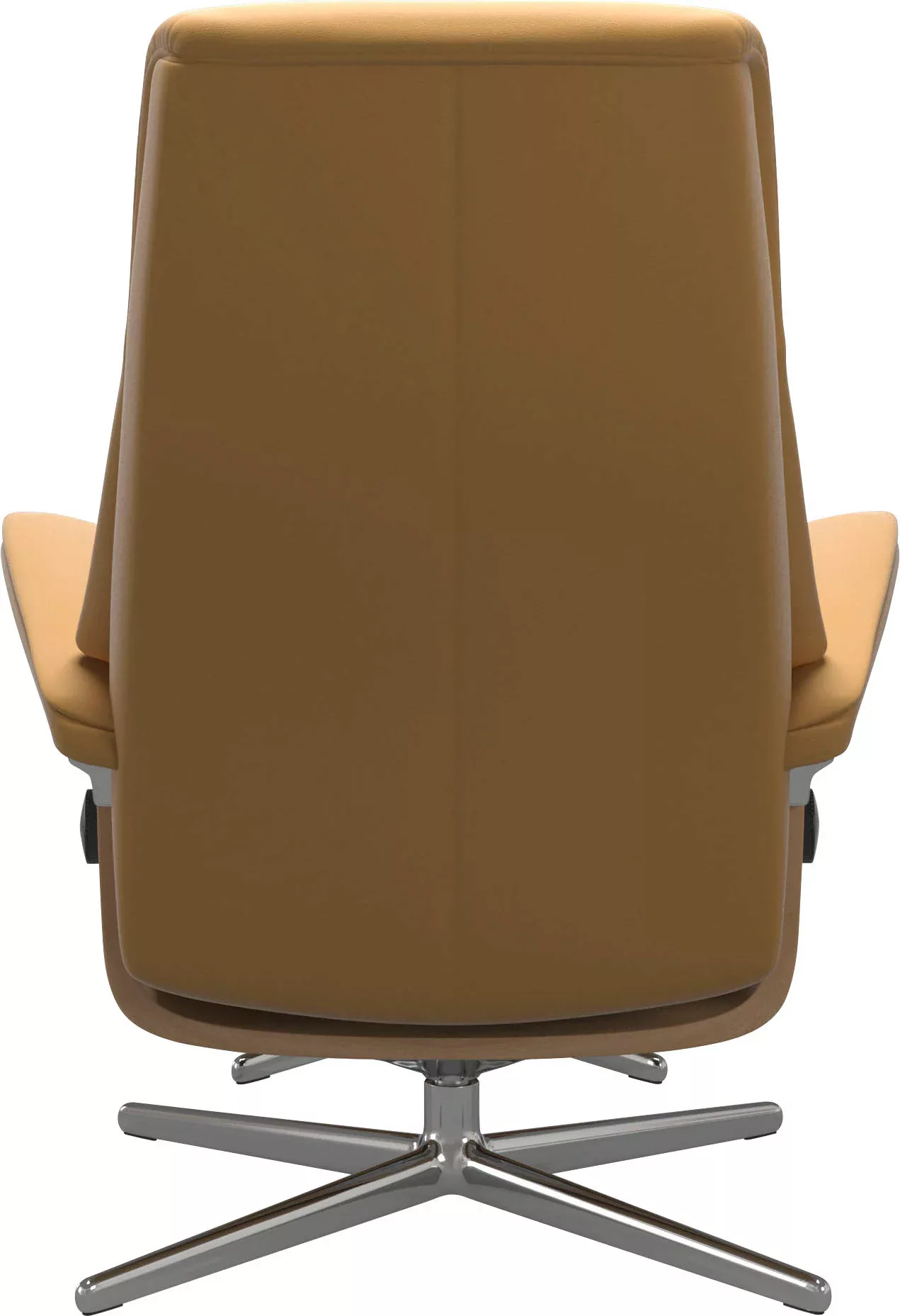 Stressless Fußhocker "View", mit Cross Base, Größe S, M & L, Holzakzent Eic günstig online kaufen