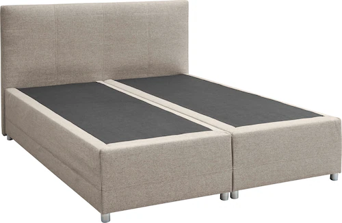 ED EXCITING DESIGN Boxspringbett "Luanda", wahlweise mit Matratze und Toppe günstig online kaufen