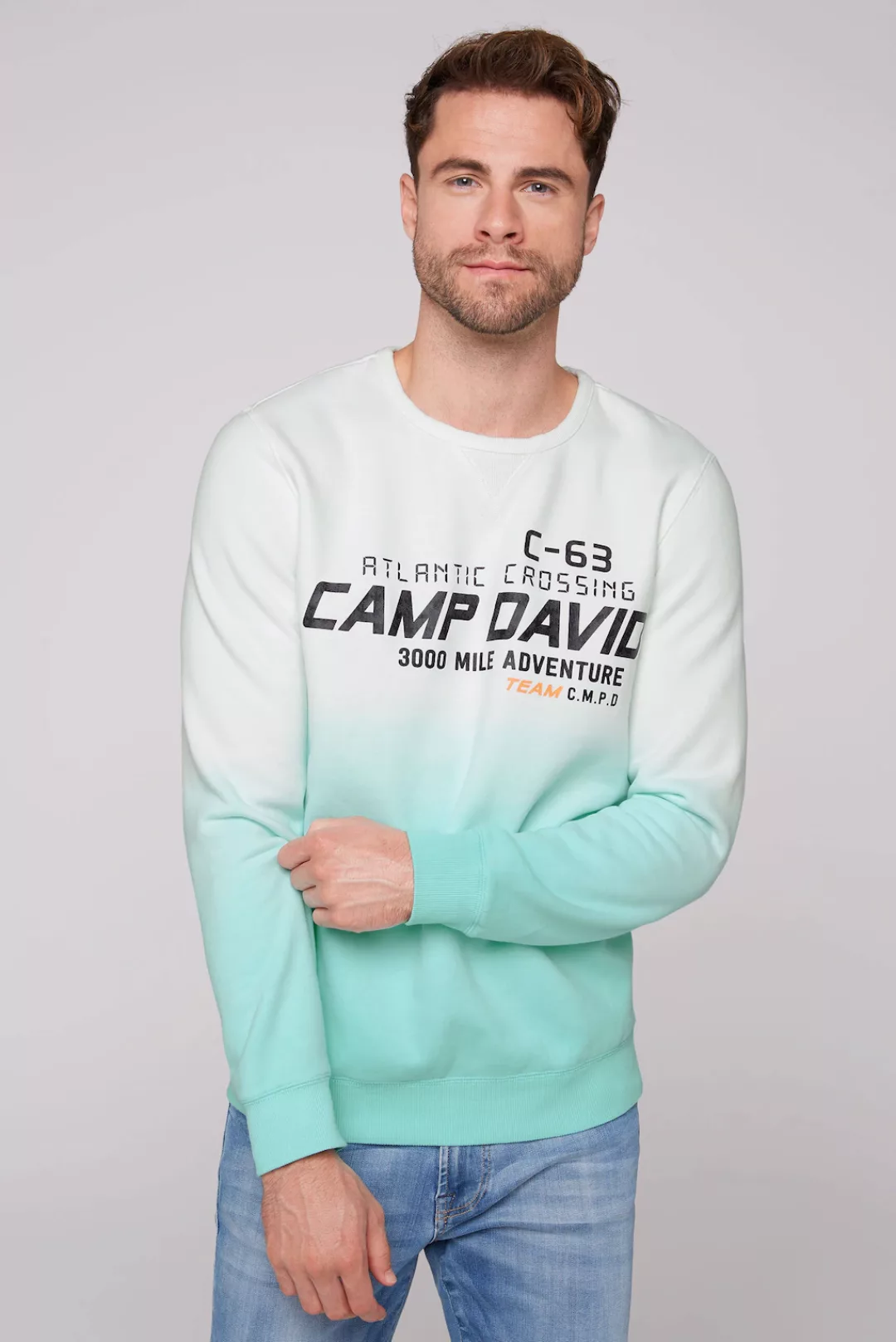 CAMP DAVID Sweater, mit Farbverlauf günstig online kaufen