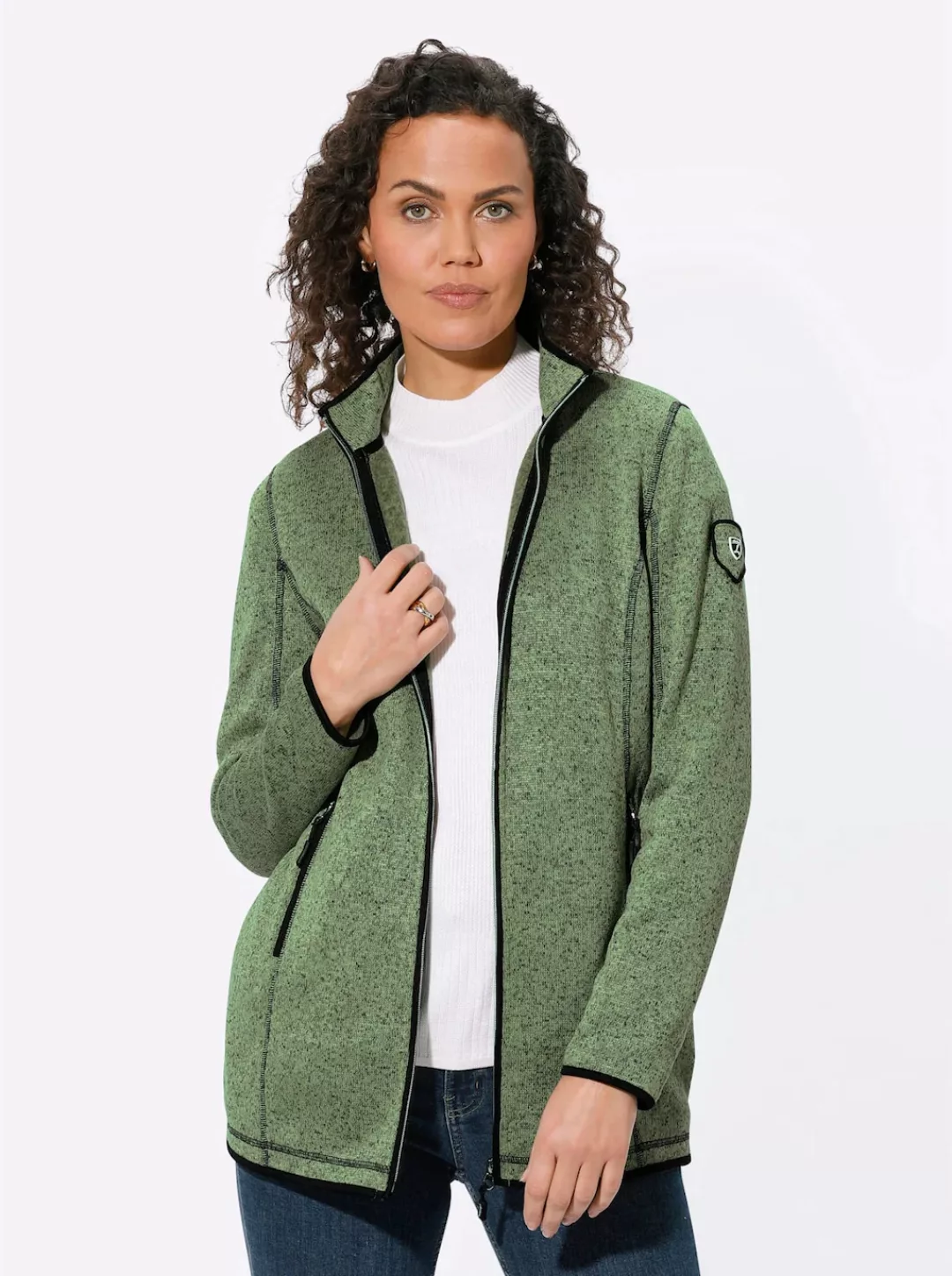 Casual Looks Fleecejacke günstig online kaufen