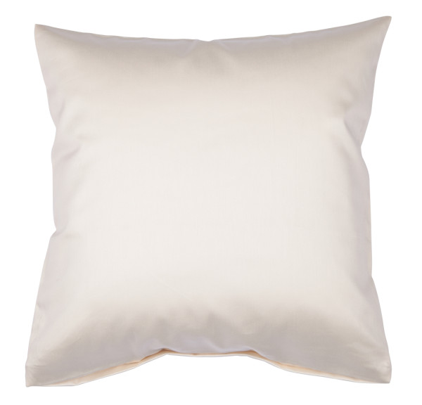 Janine Janine Mako-Satin Bettwäsche Colors 31001 creme Größe:  40x40 cm günstig online kaufen