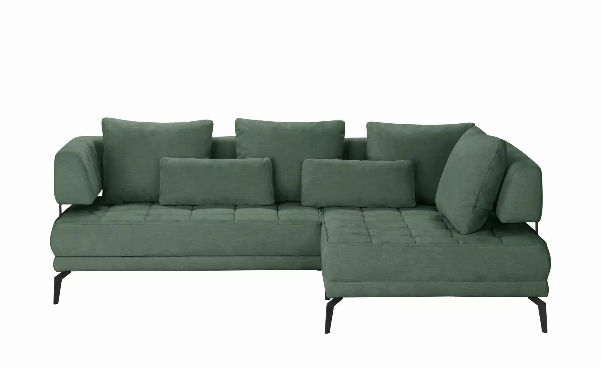 switch Ecksofa  Giotto ¦ grün ¦ Maße (cm): B: 242 H: 85 T: 176.0 Polstermöb günstig online kaufen