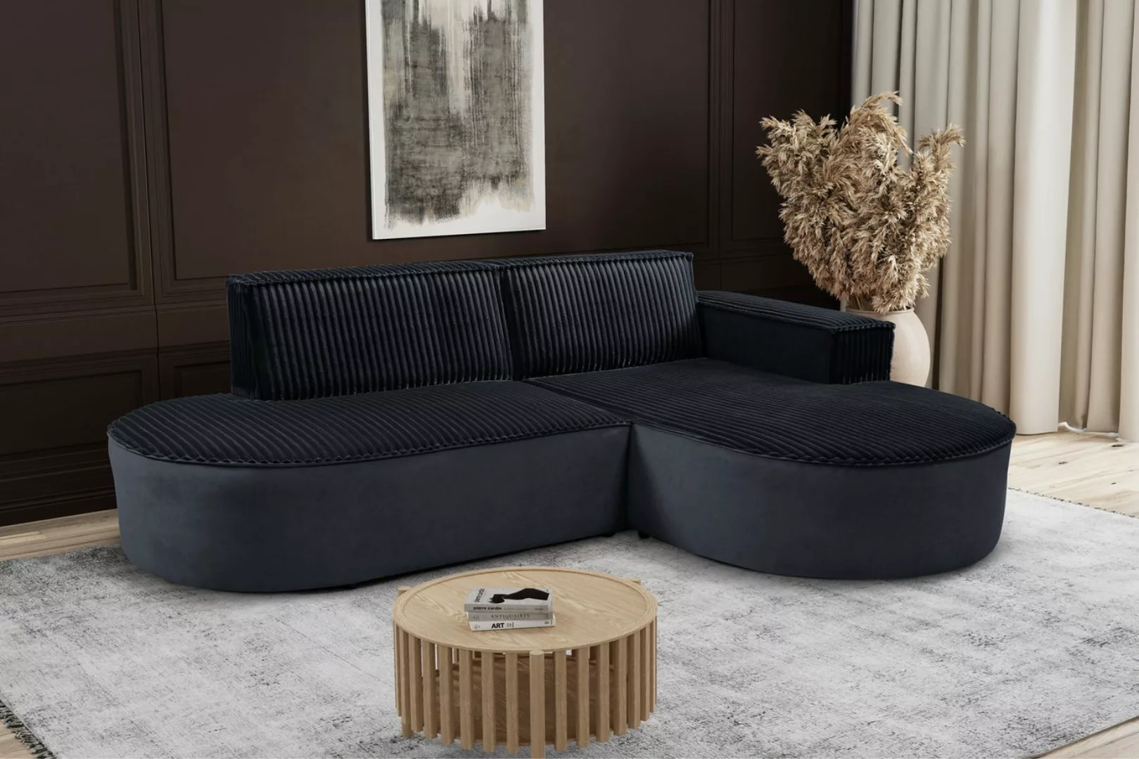 Kaiser Möbel Ecksofa Modernes L-förmiges Designer-Ecksofa Modena Soft, Bequ günstig online kaufen