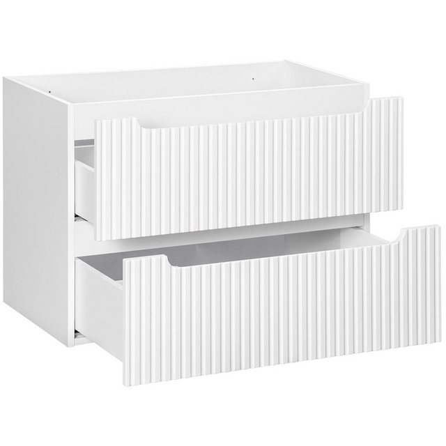 Lomadox Unterschrank NEWPORT-56-WHITE Waschtischunterschrank, weiß mit geri günstig online kaufen