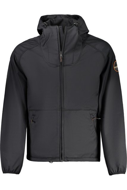 Napapijri Outdoorjacke Herren Sportjacke Schwarz mit Kapuze – Nachhaltigkei günstig online kaufen