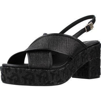 Tommy Hilfiger  Sandalen TH RAFFIA MID HEEL SANDA günstig online kaufen