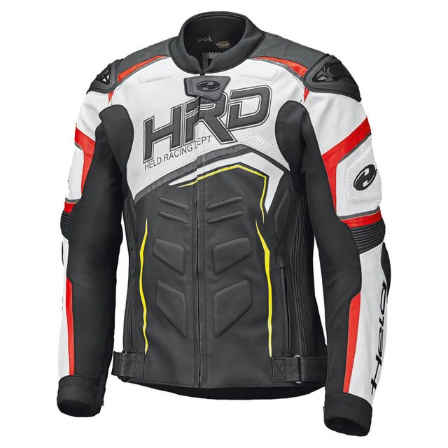 Held Biker Fashion Motorradjacke Held Safer II Lederjacke schwarz / weiß / günstig online kaufen