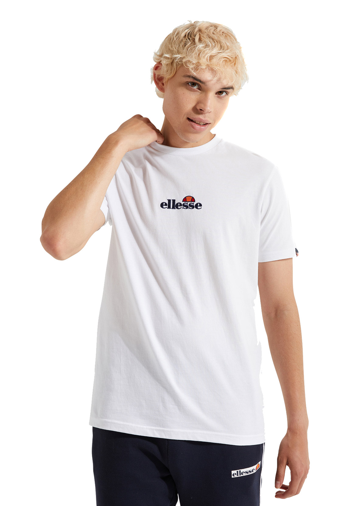 ellesse – T-Shirt in Weiß mit Rückenprint günstig online kaufen