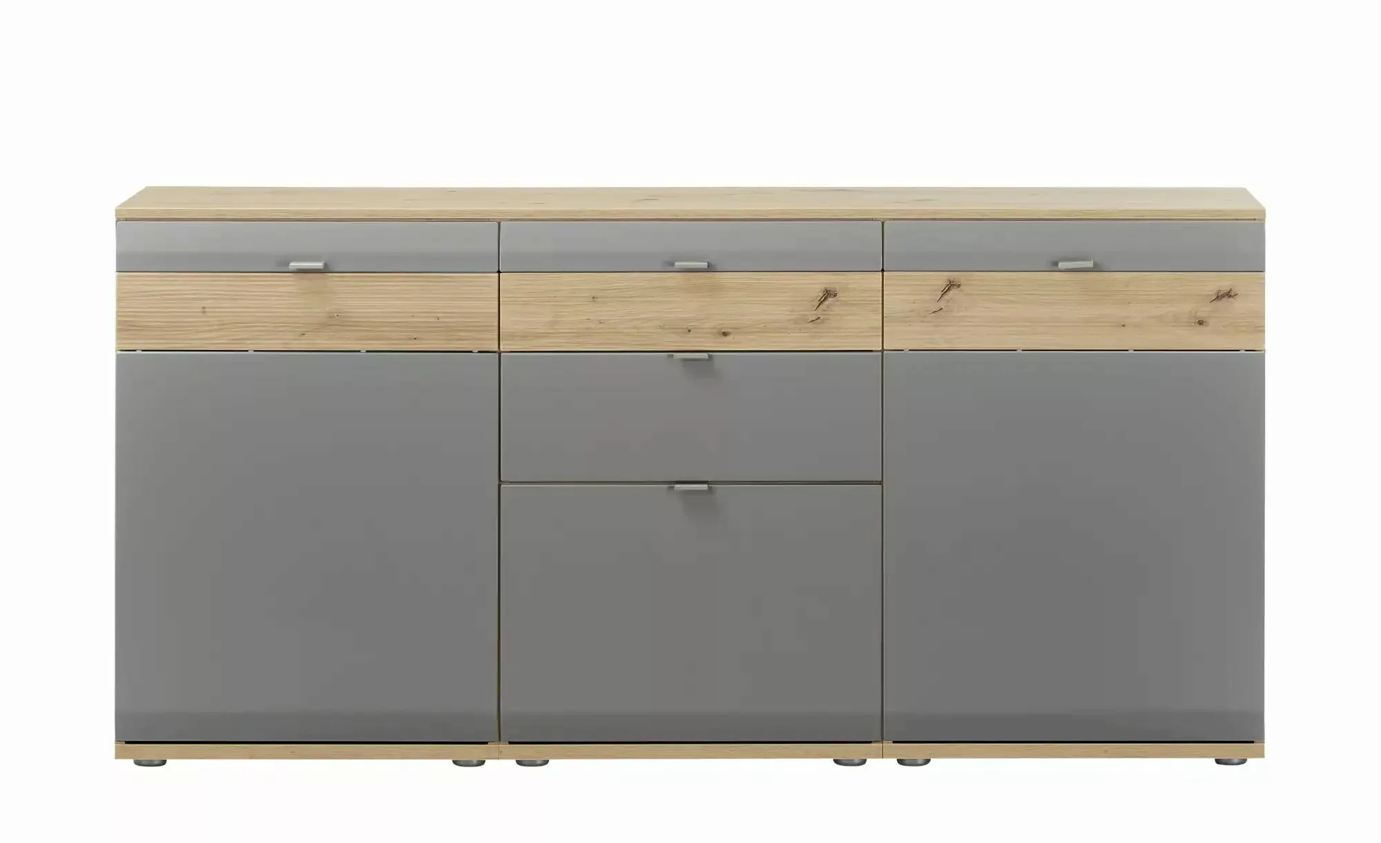 Sideboard  Eldena ¦ grau ¦ Maße (cm): B: 180 H: 90 T: 40.0 Kommoden & Sideb günstig online kaufen