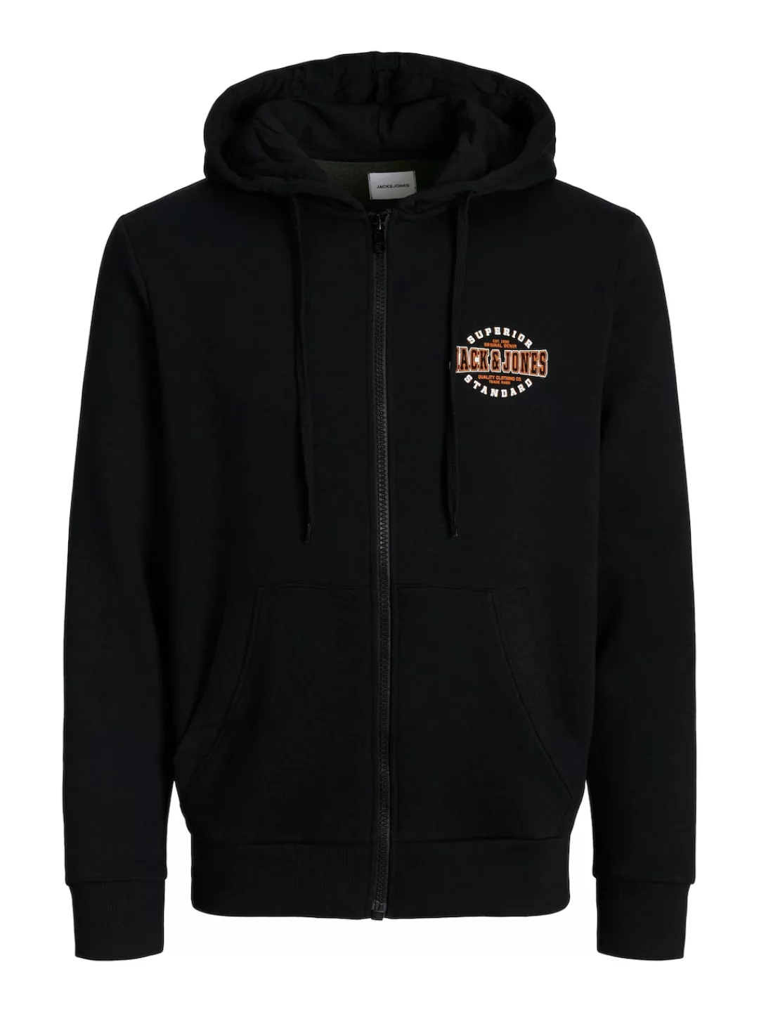 Jack & Jones Kapuzensweatjacke "JJLOGO SWEAT ZIP HOOD 2 COL" günstig online kaufen