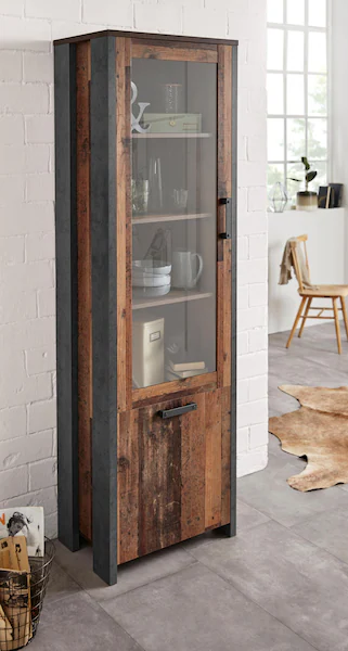 FORTE Vitrine "Clif", Höhe 204 cm günstig online kaufen