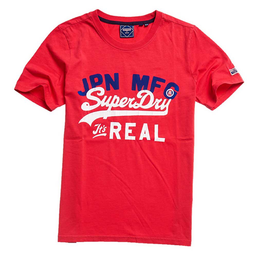 Superdry Vintage Logo Ac Kurzarm T-shirt 2XS Campus Red günstig online kaufen