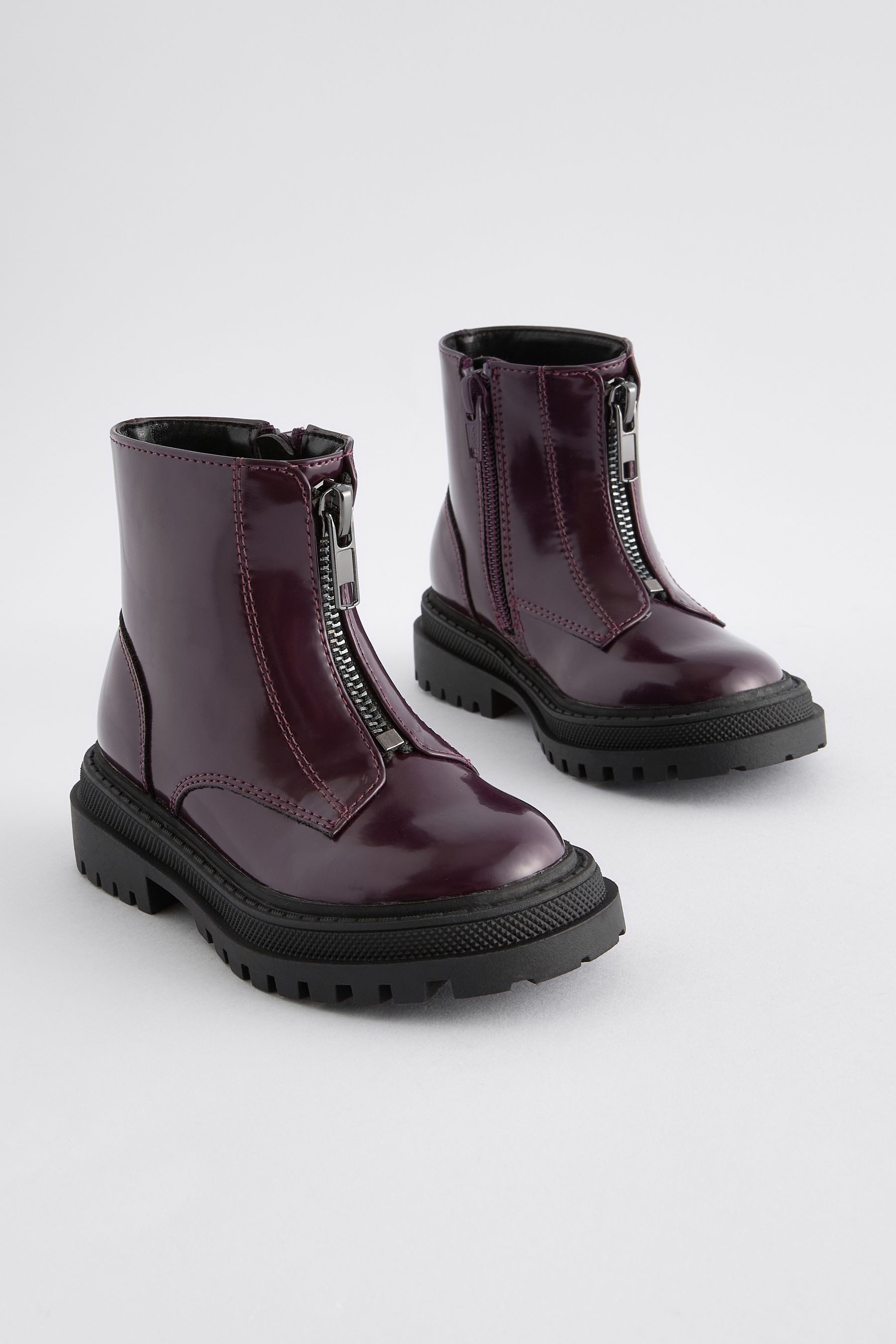 Next Derbe Stiefel mit Reißverschluss vorne günstig online kaufen