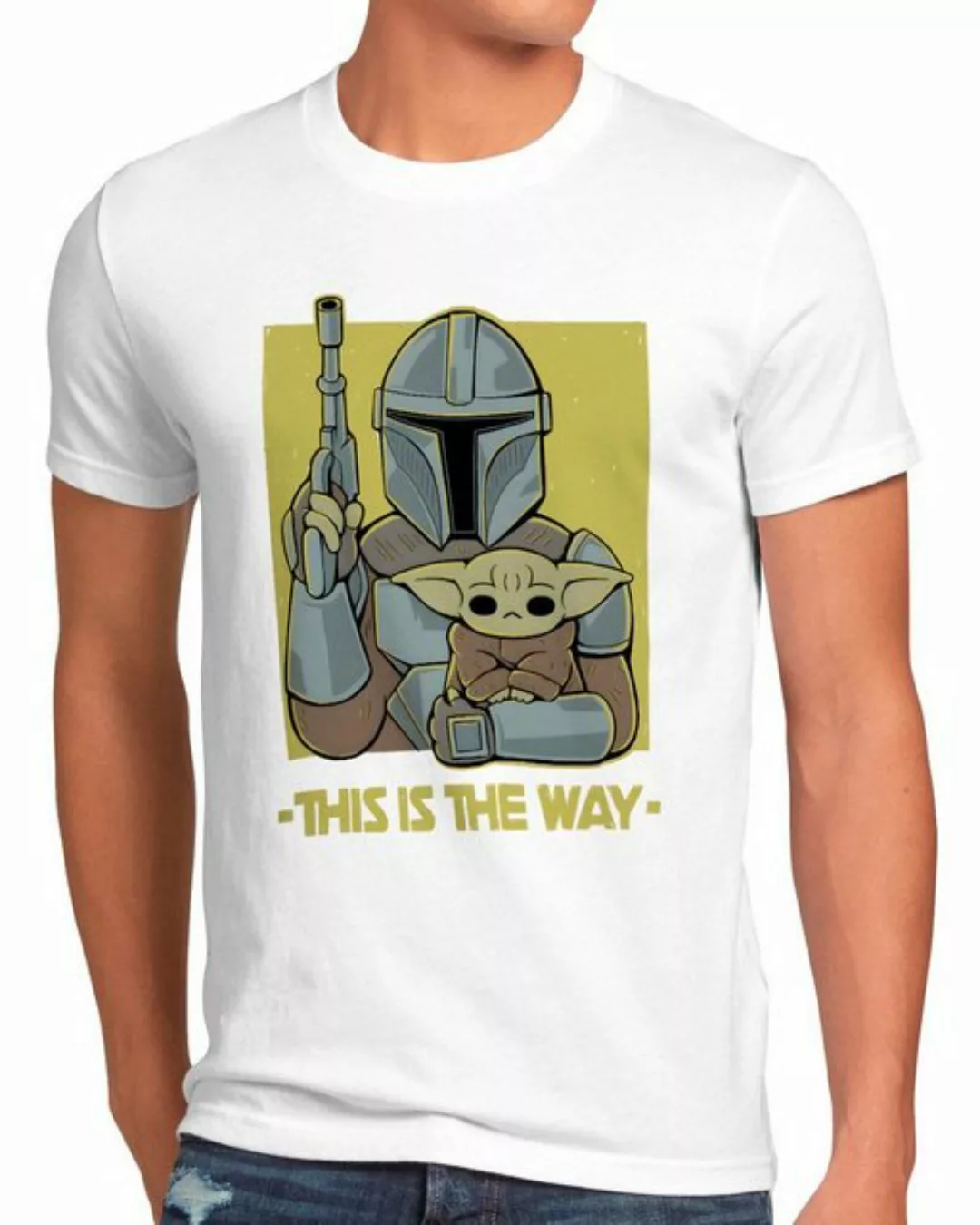 style3 T-Shirt yoda wars boba fett mandalorian andor star günstig online kaufen