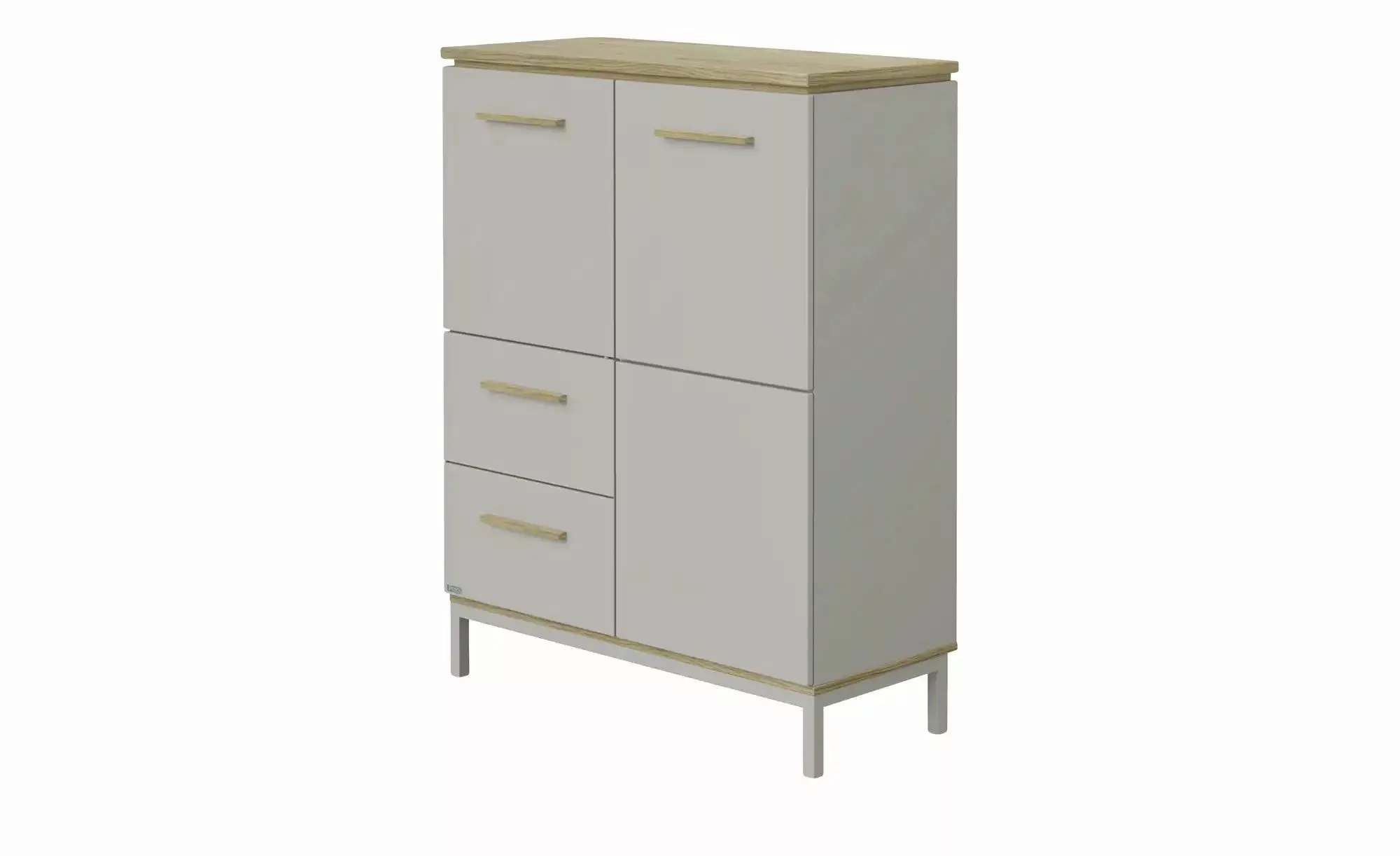 PAIDI Highboard  Benne ¦ grau ¦ Maße (cm): B: 90,9 H: 117,4 T: 39.6 Kommode günstig online kaufen