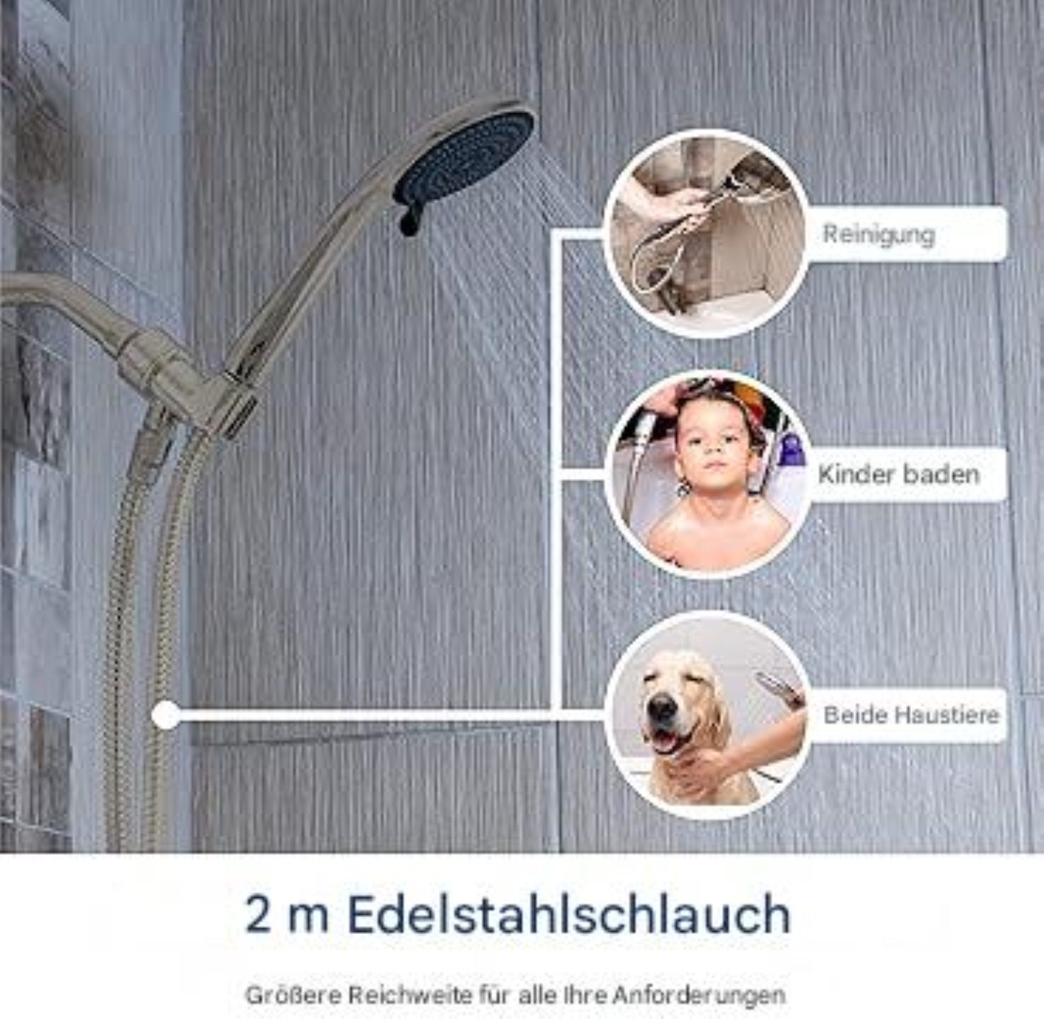 sparkpod Brauseschlauch Hochwertiger Brauseschlauch, flexibel & günstig online kaufen