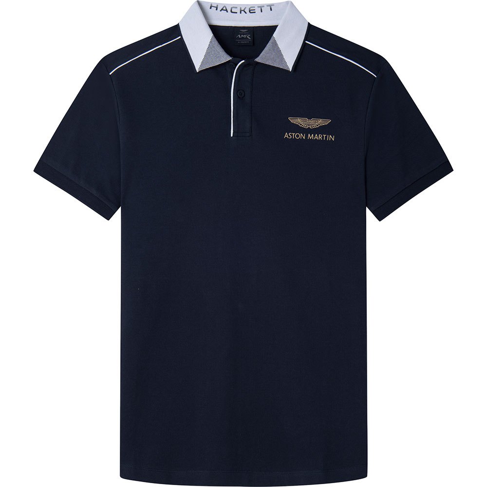 Hackett Amr Jacquard Kurzarm-polo S Navy günstig online kaufen