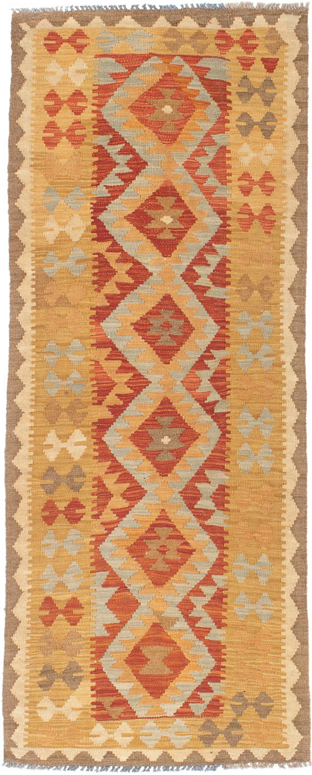 morgenland Wollteppich »Kelim - Oriental - 196 x 63 cm - mehrfarbig«, recht günstig online kaufen