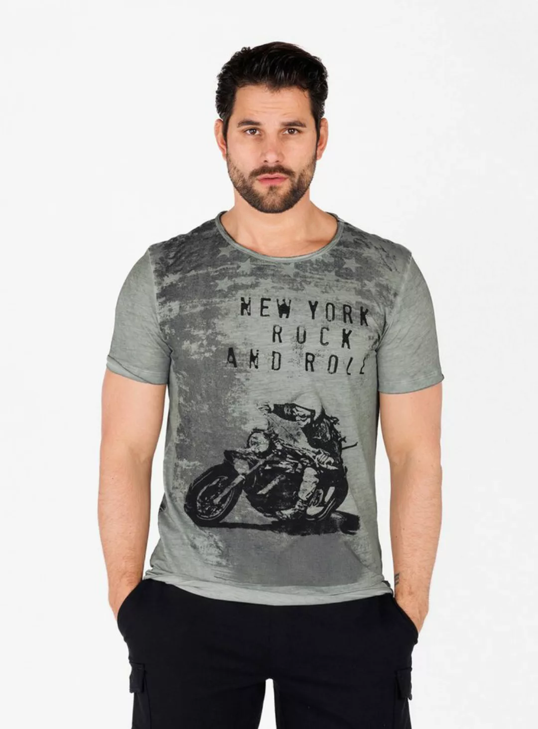 Key Largo T-Shirt MT CAFE RACER round günstig online kaufen