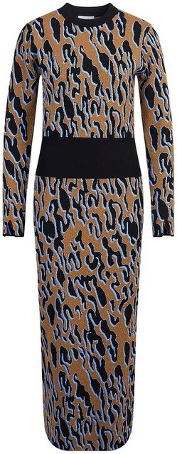 Sportalm Kitzbühel Strickkleid mit allover Animalprint günstig online kaufen