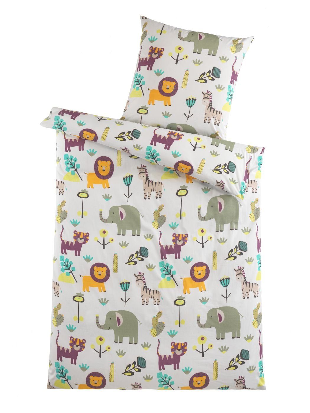 Optidream Kinderbettwäsche Set Mikrofaser 135x200 Polyester günstig online kaufen