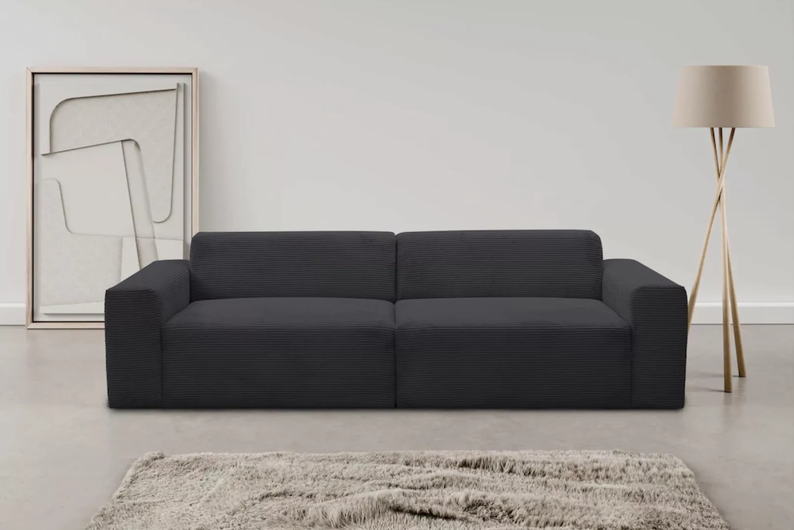 WERK2 Sofa "Zeus 3-Sitzer, Big-Sofa, Breite 256cm, Tiefe 105cm, modern und günstig online kaufen