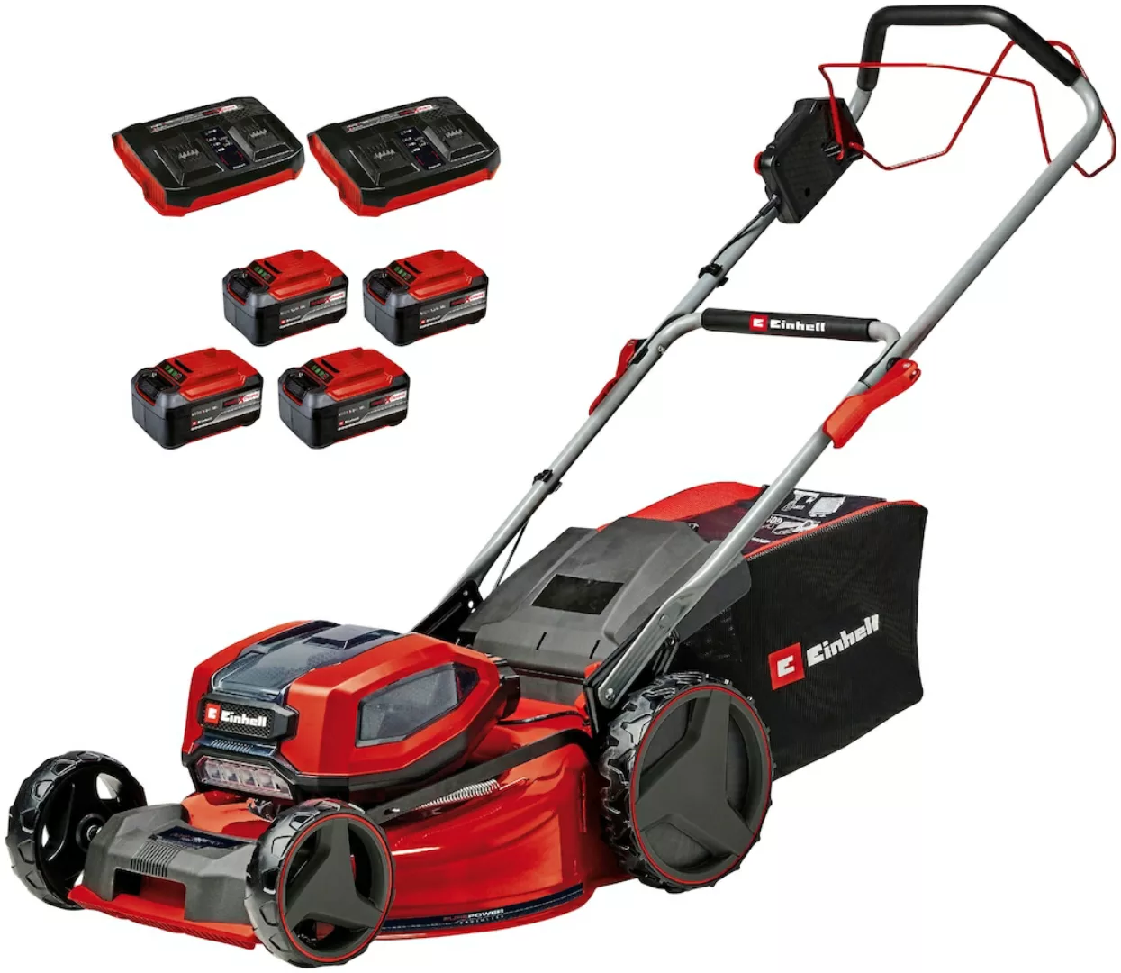 Einhell Akkurasenmäher "Professional GP-CM 36/52 S Li BL", 4 x 5,2 Ah Plus günstig online kaufen