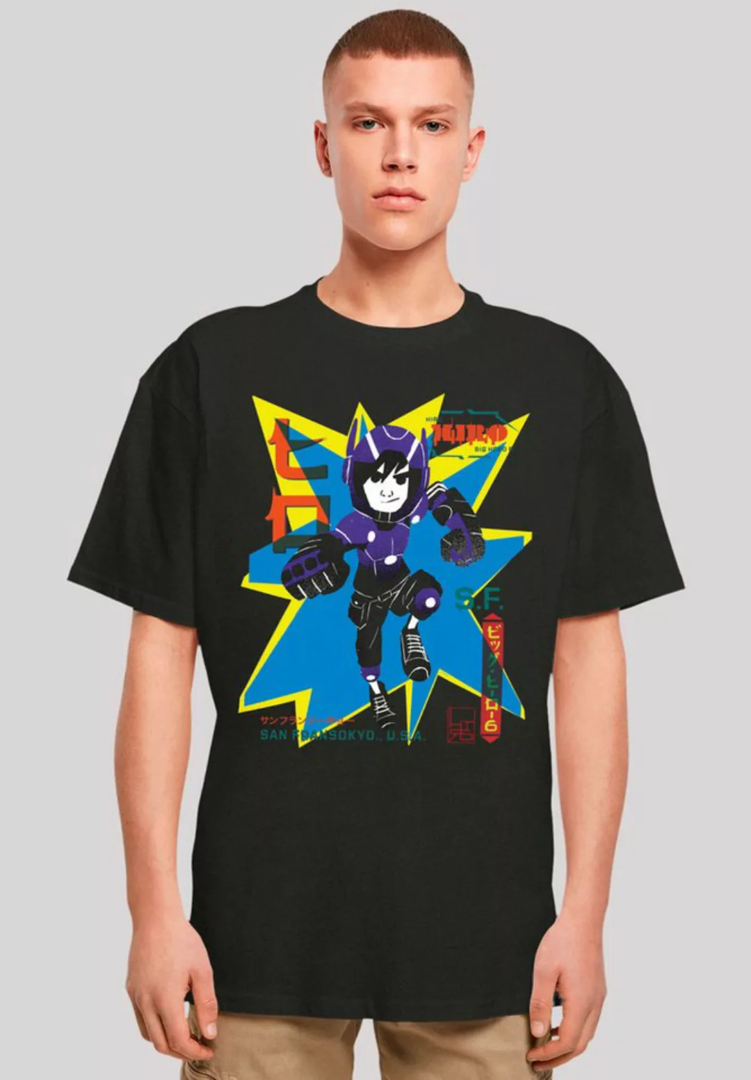 F4NT4STIC T-Shirt "Big Hero 6 Hiro Manga", Premium Qualität günstig online kaufen