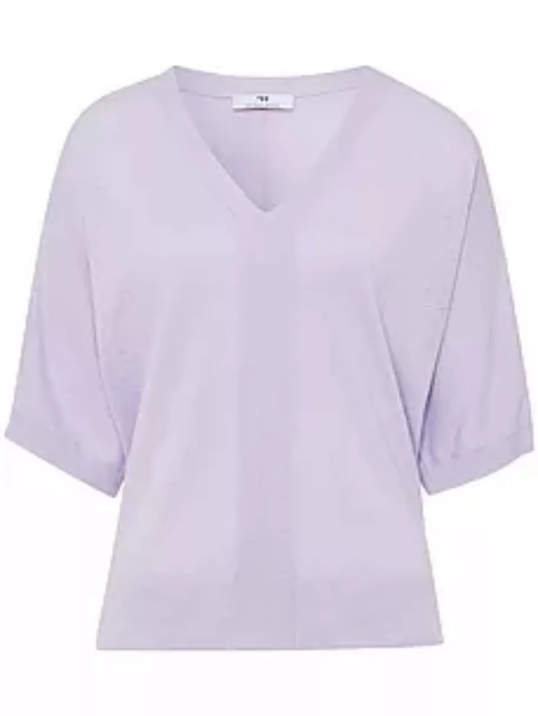 V-Pullover im Oversized-Style Peter Hahn lila günstig online kaufen